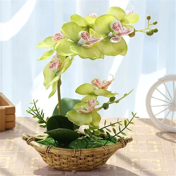 Artificial Butterfly Orchid Bonsai Simulation Decorative Artificial Flowers Fake Orchid With Pot Ornaments Home New Year Decor
Artificial Butterfly Orchid Bonsai Simulation Decorative Artificial Flowers Fake Orchid With Pot Ornaments Home New Year Decor