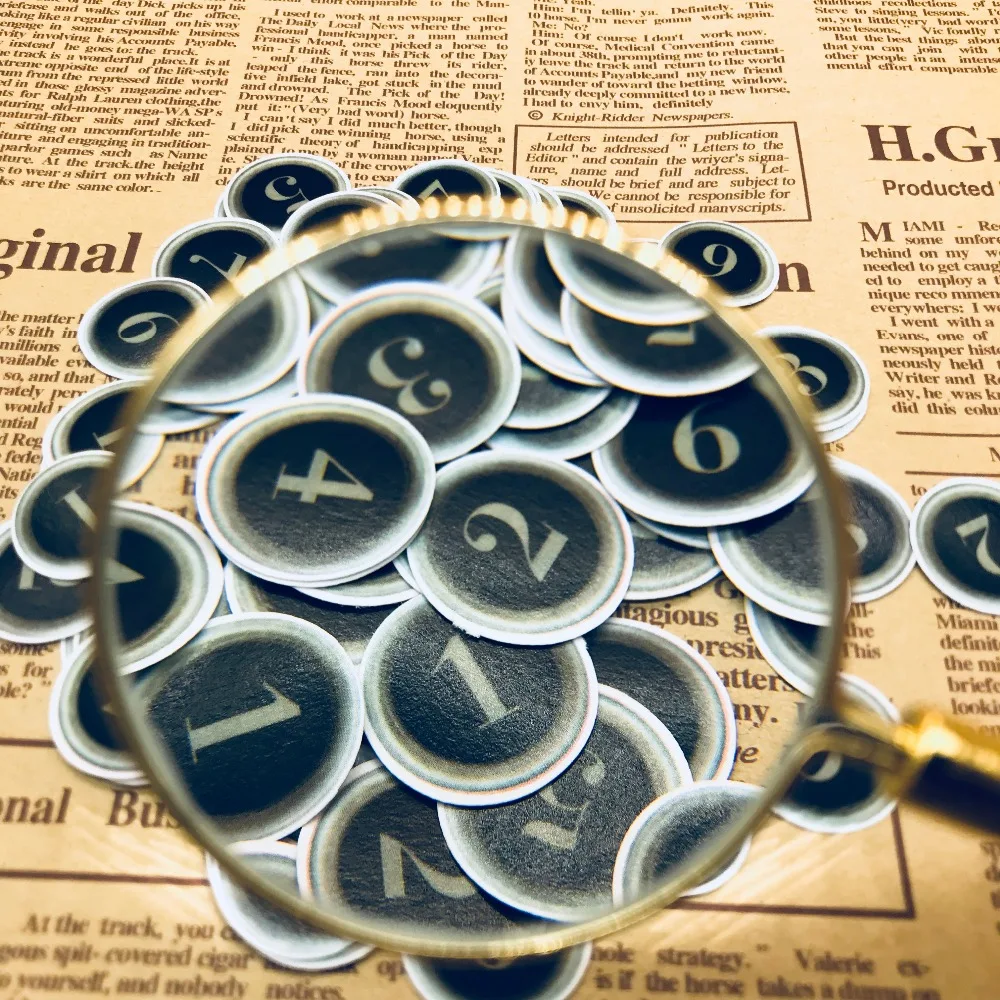 100Pcs Round Numbers Paper Stickers Scrapbooking Stickers Decorative Journal Planner Sticker DIY Craft Photo Albums Card Make
100Pcs Round Numbers Paper Stickers Scrapbooking Stickers Decorative Journal Planner Sticker DIY Craft Photo Albums Card Make