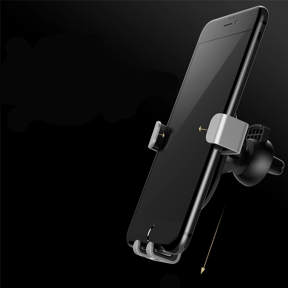 Car Phone Holder Universal Air Vent Mount Clip Cell Phone Holder for 360 Degree Rotation Car Holder metal Gravity support
Car Phone Holder Universal Air Vent Mount Clip Cell Phone Holder for 360 Degree Rotation Car Holder metal Gravity support