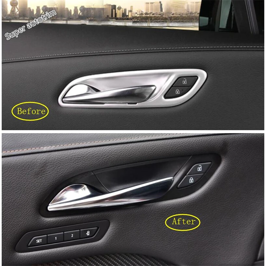 Lapetus Accessories Interior Inner Door Pull Handle Bowl Frame Cover Trim 4 Piece ABS For Cadillac XT4 2019 - 2021 / 2 Colors
Lapetus Accessories Interior Inner Door Pull Handle Bowl Frame Cover Trim 4 Piece ABS For Cadillac XT4 2019 - 2021 / 2 Colors