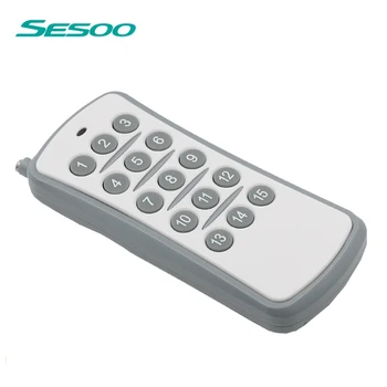 SESOO 15 Buttons RF433 MHz Remote Controller Wireless Smart Remote Wall Light DC 12V/23A Multiple Controller
SESOO 15 Buttons RF433 MHz Remote Controller Wireless Smart Remote Wall Light DC 12V/23A Multiple Controller