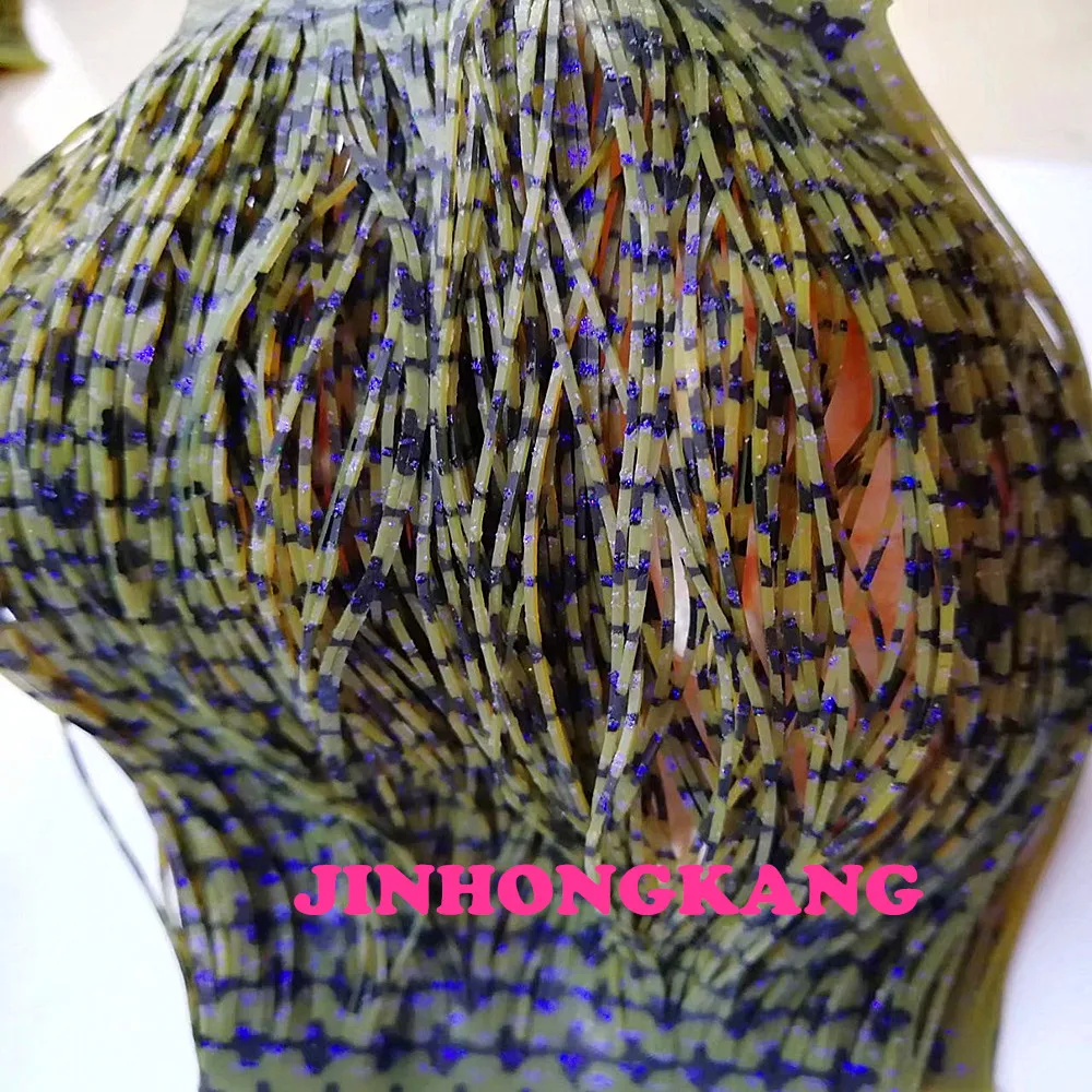 Fishing Lure Silicone Skirt Layers,Silicone Skirt Material for Tackle Craft, DIY Spinner, Rubber Jigs, Buzzbait---66
Fishing Lure Silicone Skirt Layers,Silicone Skirt Material for Tackle Craft, DIY Spinner, Rubber Jigs, Buzzbait---66