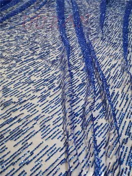 Royal blue African Top Quality hand print glued glitter sequins powder tulle mesh Lace Fabric For Wedding and evening dress
Royal blue African Top Quality hand print glued glitter sequins powder tulle mesh Lace Fabric For Wedding and evening dress
