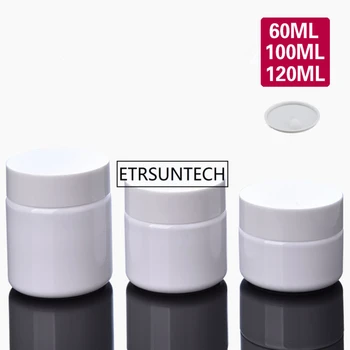 60ml 100ml 120ml Empty Cream Plastic Container White Lid , Cosmetic Cream Pot Bottles F1354
60ml 100ml 120ml Empty Cream Plastic Container White Lid , Cosmetic Cream Pot Bottles F1354