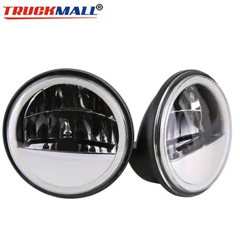 TRUCKMALL 4.5Inch LED DRL Fog Lights with Halo Ring for Motorcycle Motorcycle 4-1/2" LED Passing Lamps with Angle Eyes
TRUCKMALL 4.5Inch LED DRL Fog Lights with Halo Ring for Motorcycle Motorcycle 4-1/2" LED Passing Lamps with Angle Eyes