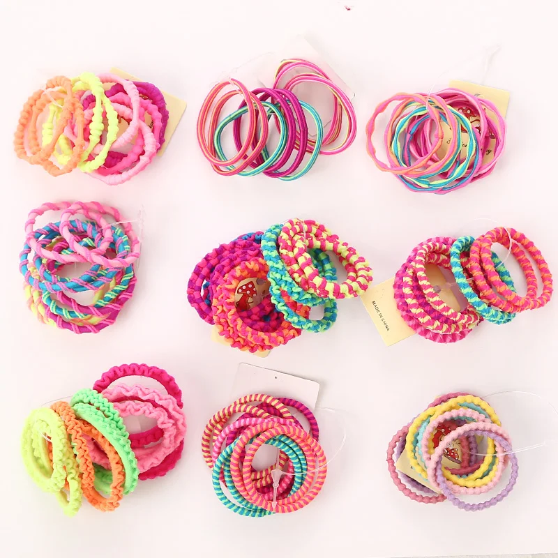 100PCS/Lot 3CM Girls Fashion Color Elastic Hair Band Lovely Kids Children Hair Ropes Hair Accessories Mix Rubber Bands Headwear
100PCS/Lot 3CM Girls Fashion Color Elastic Hair Band Lovely Kids Children Hair Ropes Hair Accessories Mix Rubber Bands Headwear