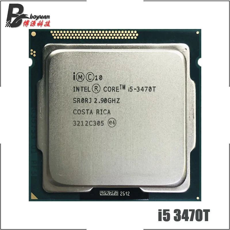 Процессор Intel Core i5-3470T i5 3470T двухъядерный 4-поточный процессор 2 9 ГГц 3 МБ 35 Вт LGA 1155 |