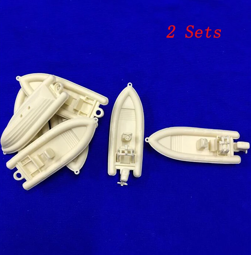 2SETS Speedboat Assembly Length 80MM Width 28MM Vessels Resin Assembled Model for Simulated Sailing Ship Model DIY Accessories 
2SETS Speedboat Assembly Length 80MM Width 28MM Vessels Resin Assembled Model for Simulated Sailing Ship Model DIY Accessories