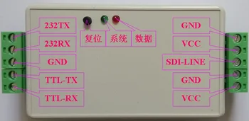 RS232 to SDI-12 protocol catcher debugger converter supports wide voltage power supply
RS232 to SDI-12 protocol catcher debugger converter supports wide voltage power supply