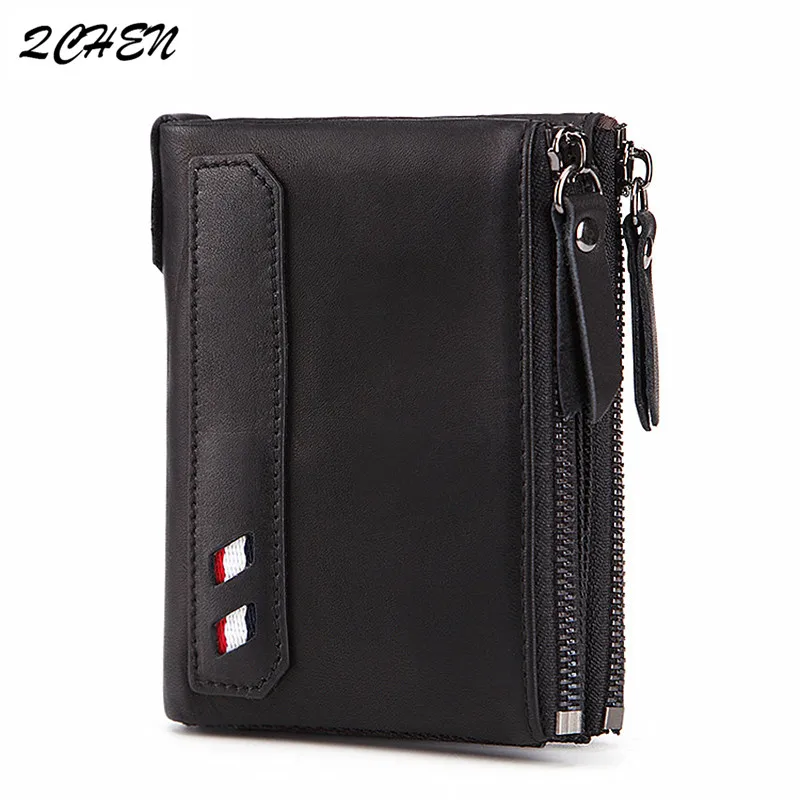 Men's wallet short leather coin coin purse oil wax leather double zipper purse first layer leather wallet fashion brand 345
Men's wallet short leather coin coin purse oil wax leather double zipper purse first layer leather wallet fashion brand 345