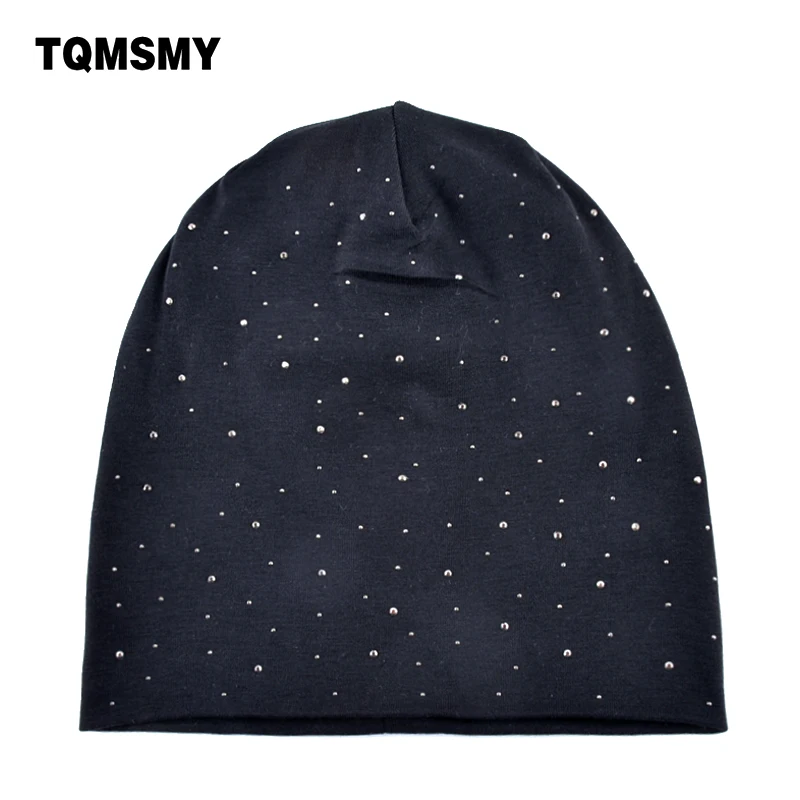 TQMSMY Autumn Women's Rhinestones Slouchy Beanie hat Casual Plain Color Cotton Hat For Women Bonnet Female Skull Beanies TMDH47
TQMSMY Autumn Women's Rhinestones Slouchy Beanie hat Casual Plain Color Cotton Hat For Women Bonnet Female Skull Beanies TMDH47