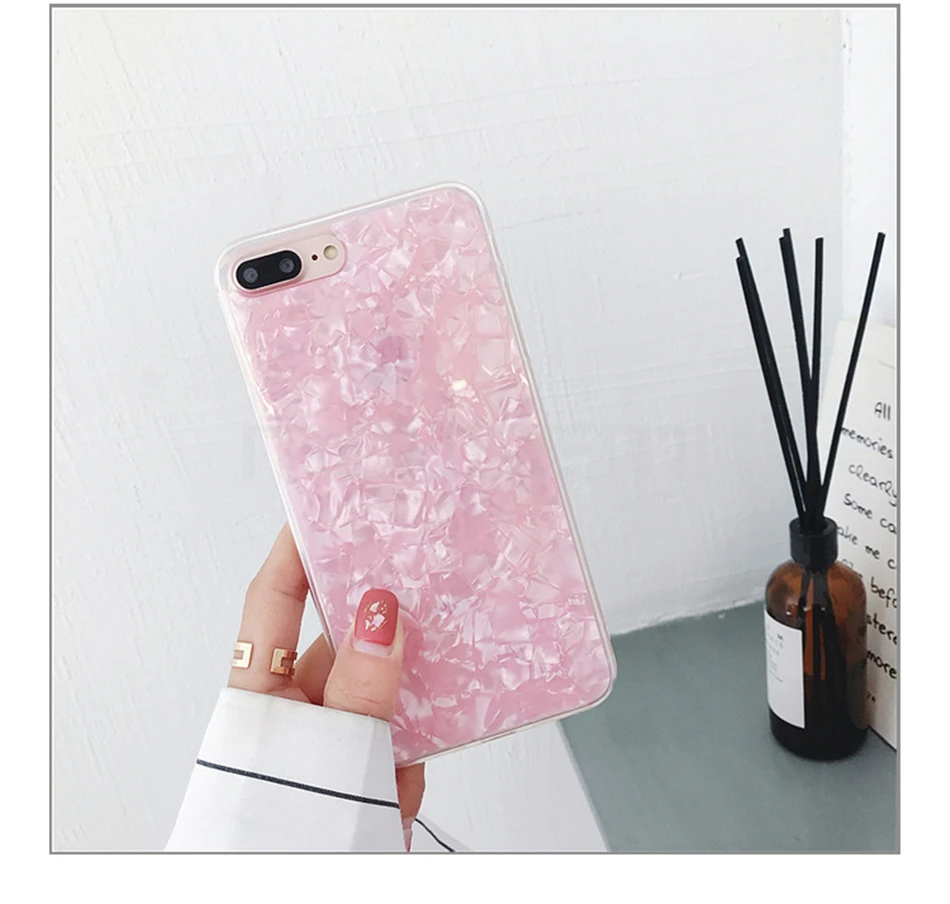 MOUSEMI Glitter Phone Cases For iPhone 7 Cover Shell Pattern Soft TPU Silicone Cases On For iPhone 7 Plus 8 X 10 6 6S Back Cover (4)