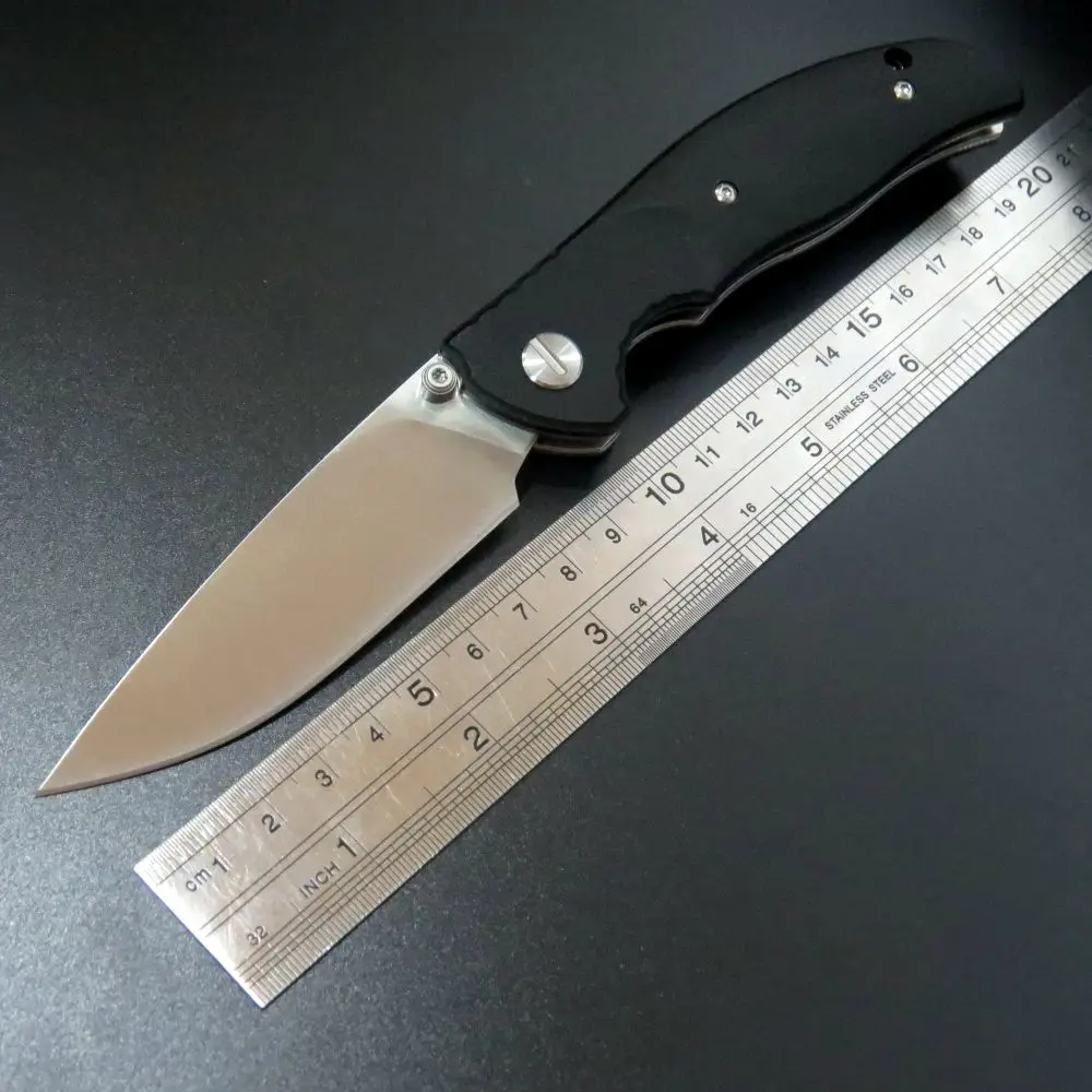 Hot F3 Tactical Ball bearing Folding Knife D2 blade G10 Handle F33 Tactical Survival Hunting EDC Tools
Hot F3 Tactical Ball bearing Folding Knife D2 blade G10 Handle F33 Tactical Survival Hunting EDC Tools