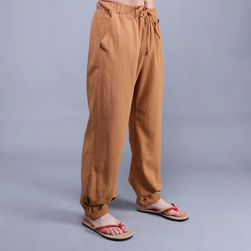 M~4XL New Style Men's clothing summer cotton hemp pants loose broad Leisure time flax pants plus size costumes
M~4XL New Style Men's clothing summer cotton hemp pants loose broad Leisure time flax pants plus size costumes