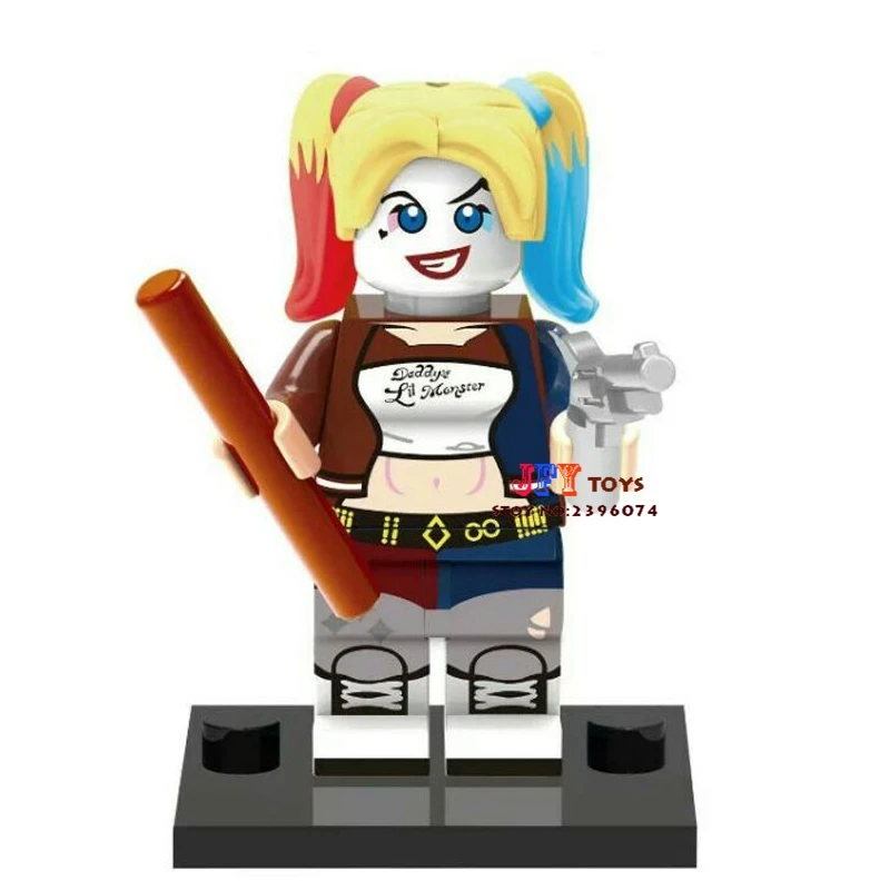 Single Sale superhero marvel Harley Quinn movie building blocks model bricks toys for children brinquedos menino
Single Sale superhero marvel Harley Quinn movie building blocks model bricks toys for children brinquedos menino