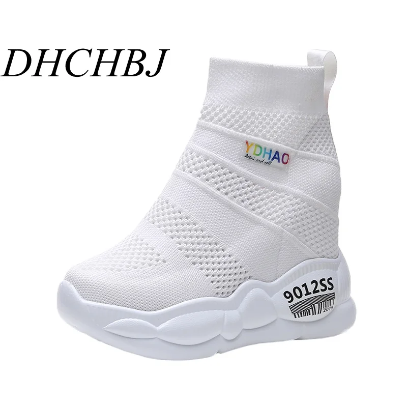 2019 Breathable Women Socks Shoes Summer Comfortable Sneakers 10.5 CM Wedge Heels Autumn Ankle Boots Platform White Mesh Shoes
2019 Breathable Women Socks Shoes Summer Comfortable Sneakers 10.5 CM Wedge Heels Autumn Ankle Boots Platform White Mesh Shoes