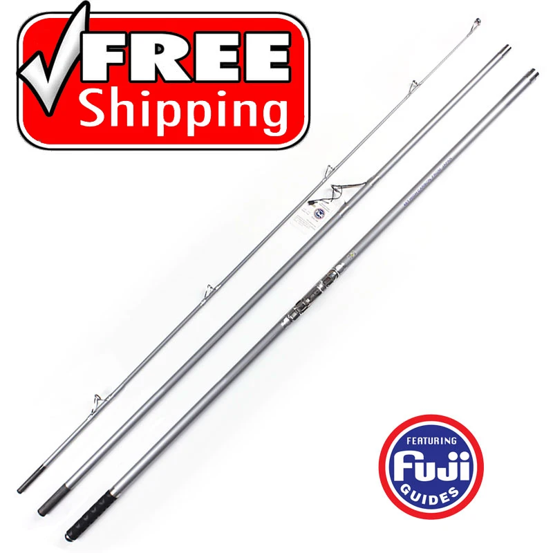 LUREKILLER japan fishing shore surf rod 4.2M 3 sections high carbon fiber surf casting rod sinker 100-250G made
LUREKILLER japan fishing shore surf rod 4.2M 3 sections high carbon fiber surf casting rod sinker 100-250G made