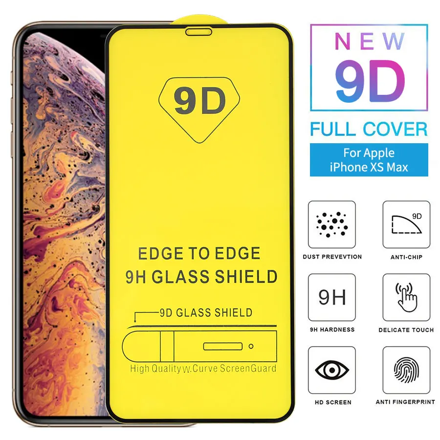 Jappinen 9D Full Glue Curved Tempered Glass For iPhone XS Max Full Screen Protector Glass For iPhone X XR Protective Film
Jappinen 9D Full Glue Curved Tempered Glass For iPhone XS Max Full Screen Protector Glass For iPhone X XR Protective Film
