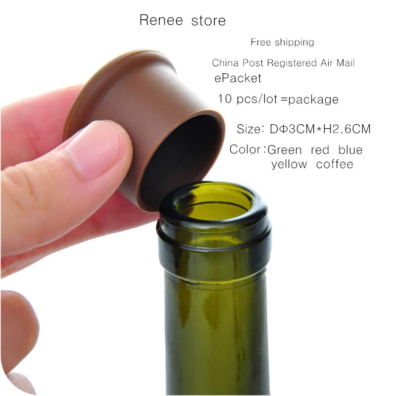 free shipping Silicone Wine Bottle Stoppers Approved Food Grade Silicone Durable Flexible Wine Bottle Stopper 10pcs/lot
free shipping Silicone Wine Bottle Stoppers Approved Food Grade Silicone Durable Flexible Wine Bottle Stopper 10pcs/lot