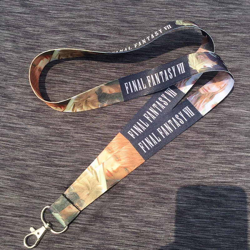 Final Fantasy VII FF7 Cloud Printed Neck Lanyard Clip Badge Cards MP3/4 Polaroid Camera Call Phone Key Chain Straps Gift 1pc
Final Fantasy VII FF7 Cloud Printed Neck Lanyard Clip Badge Cards MP3/4 Polaroid Camera Call Phone Key Chain Straps Gift 1pc