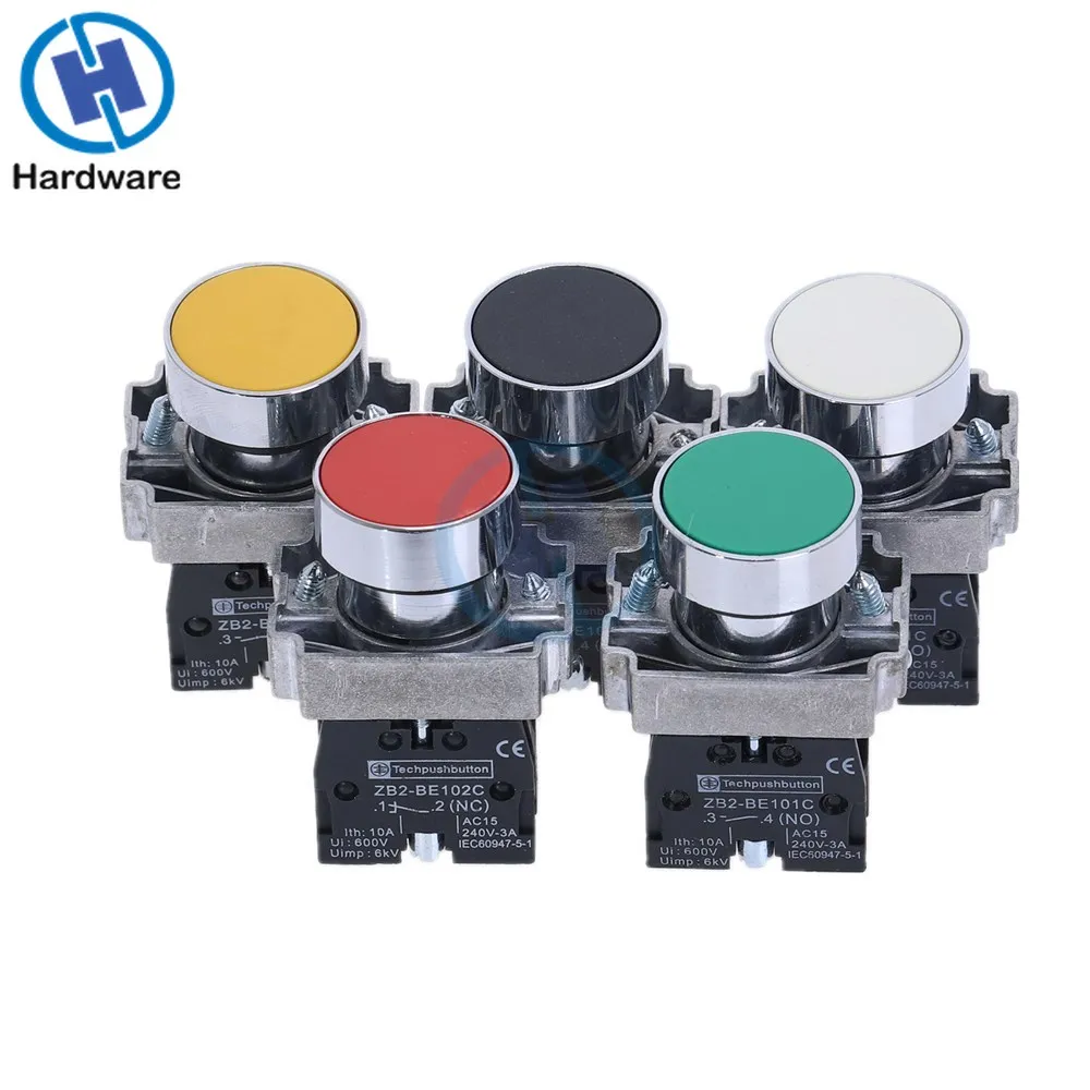 1Pcs 22mm XB2-BA11 21 31 42 51 Flush Pushbuttons Momentary Push Button Switch 600V 10A
1Pcs 22mm XB2-BA11 21 31 42 51 Flush Pushbuttons Momentary Push Button Switch 600V 10A