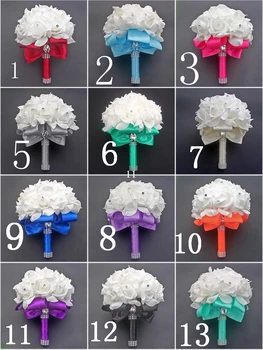New Arrival 2019 Hot Wedding Bouquet Free Shipping Cheap PE Rose Bridesmaid Wedding Foam flowers Rose Bridal bouquet Ribbon Fake
New Arrival 2019 Hot Wedding Bouquet Free Shipping Cheap PE Rose Bridesmaid Wedding Foam flowers Rose Bridal bouquet Ribbon Fake