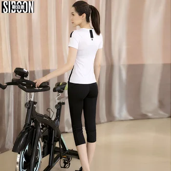 Yoga Set Gym Fitness Bra+ Shirt+Pants Running Tight Jogging Workout Yoga Leggings sport clothes for women jogos rinkinys
Yoga Set Gym Fitness Bra+ Shirt+Pants Running Tight Jogging Workout Yoga Leggings sport clothes for women jogos rinkinys