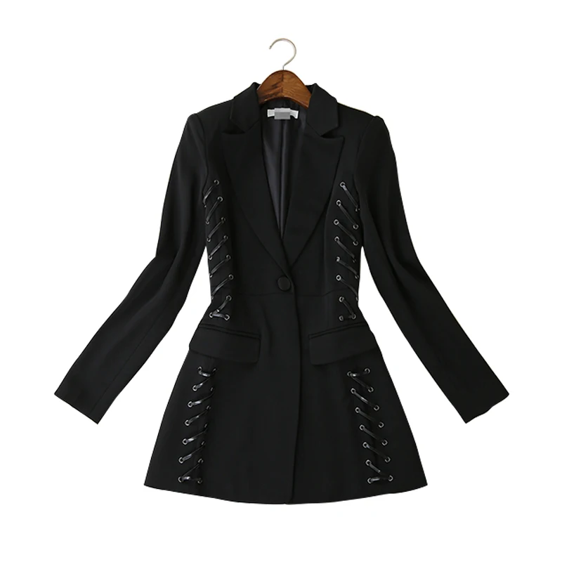 Runway Blazer 2019 High Quality Woman Blazers Spring Autumn New Fashion Bandage Single Button Slim Women Jacket Blazer BLZ003
Runway Blazer 2019 High Quality Woman Blazers Spring Autumn New Fashion Bandage Single Button Slim Women Jacket Blazer BLZ003