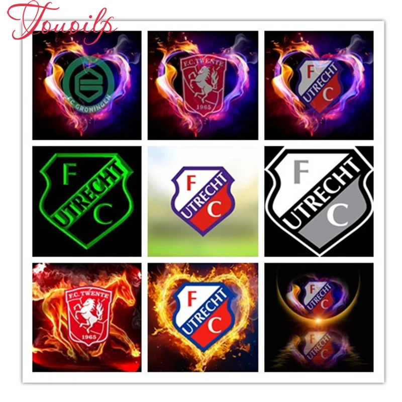 TOUOILP Diy fc utrecht diamond painting full Diamond embroidery square&round drill rhinestone diamond mosaic crafts Needlework
TOUOILP Diy fc utrecht diamond painting full Diamond embroidery square&round drill rhinestone diamond mosaic crafts Needlework