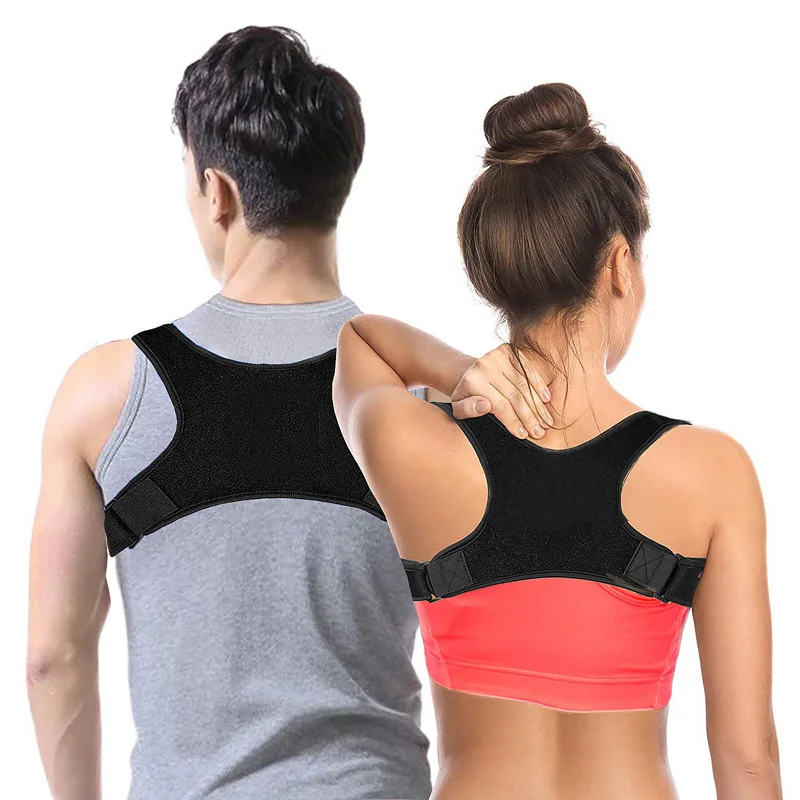 Adjustable Upper Back Shoulder Posture Corrector Men Women Clavicle Posture Corrector Adjustable Back Support Black
Adjustable Upper Back Shoulder Posture Corrector Men Women Clavicle Posture Corrector Adjustable Back Support Black