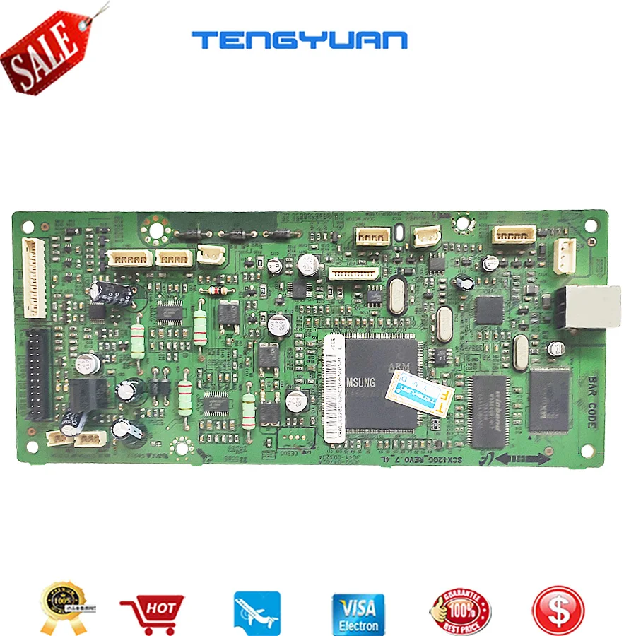 Free shipping for Samsung SCX-4200 SCX4200 Formatter Logic Board JC92-01762A Printer part on sale
Free shipping for Samsung SCX-4200 SCX4200 Formatter Logic Board JC92-01762A Printer part on sale