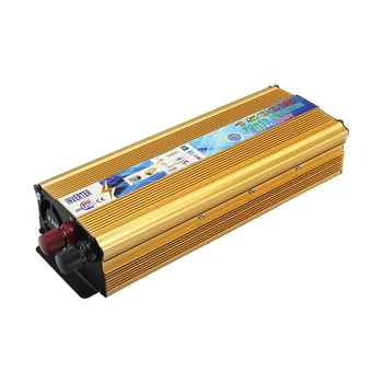 Gold 1500W DC 12V AC 220V Vehicle Car Inverter Power Supply Switch On-board Charger Adapter Converter 
Gold 1500W DC 12V AC 220V Vehicle Car Inverter Power Supply Switch On-board Charger Adapter Converter