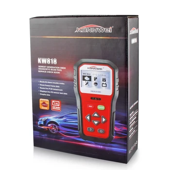 KW818Code Reader OBD2 Car Diagnostic Scanner Full OBD2 Function OBD2 Autoscanner Multi-language OBD2
KW818Code Reader OBD2 Car Diagnostic Scanner Full OBD2 Function OBD2 Autoscanner Multi-language OBD2