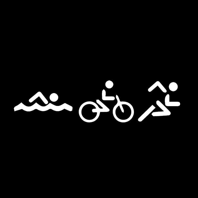 Interesting Triathlon Swim Bike Run Car Stickers 17.9*4.5CM Personalized Custom Vinyl Decals Sticker On Car For Ford Audi BMW
Interesting Triathlon Swim Bike Run Car Stickers 17.9*4.5CM Personalized Custom Vinyl Decals Sticker On Car For Ford Audi BMW