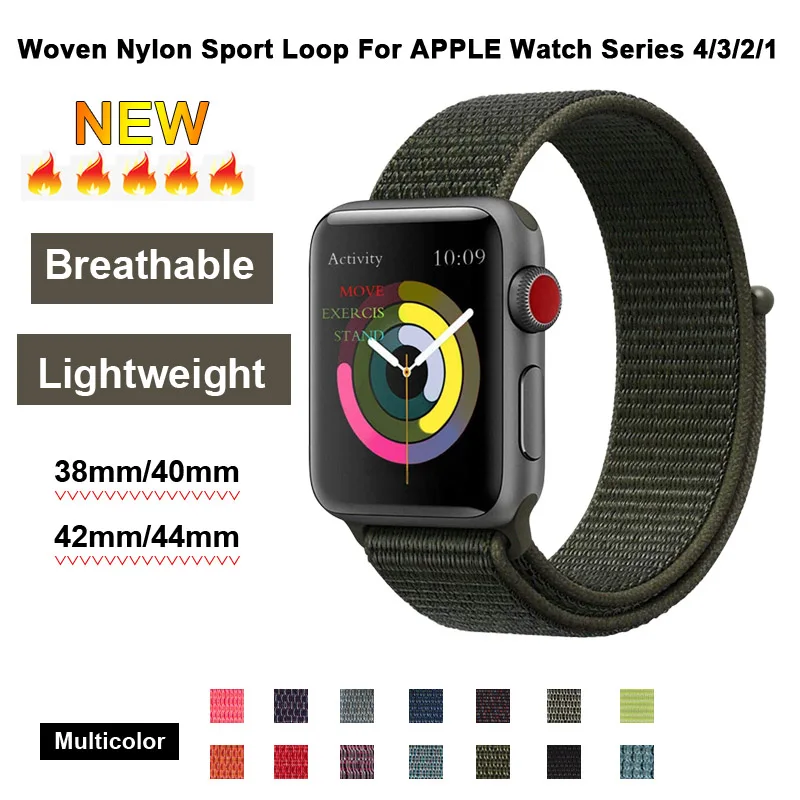 Army Green Sport Loop Band For Apple Watch 4 40mm 44mm Bands Nylon Wristband 38mm 42mm For Iwatch Series 1
Army Green Sport Loop Band For Apple Watch 4 40mm 44mm Bands Nylon Wristband 38mm 42mm For Iwatch Series 1