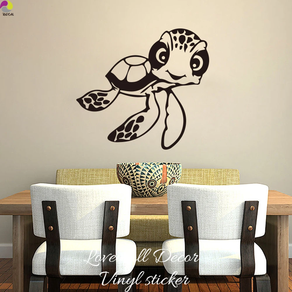 Cartoon Finding Nemo Turtle Wall Sticker Baby Nursery Kids Room Cute Ocean Sea Turtle Animal Decal Bedroom Vinyl Home Decor
Cartoon Finding Nemo Turtle Wall Sticker Baby Nursery Kids Room Cute Ocean Sea Turtle Animal Decal Bedroom Vinyl Home Decor