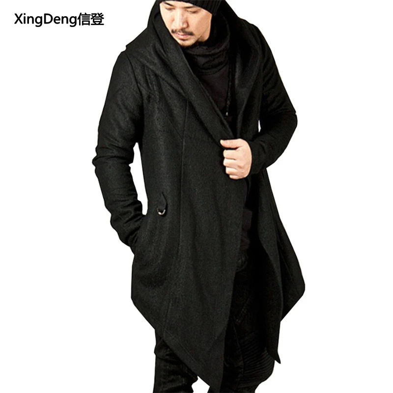 XingDeng cotton loose long sleeve jacket fashion top coat Solid color men's hooded irregular hem clothing casual young clothes
XingDeng cotton loose long sleeve jacket fashion top coat Solid color men's hooded irregular hem clothing casual young clothes