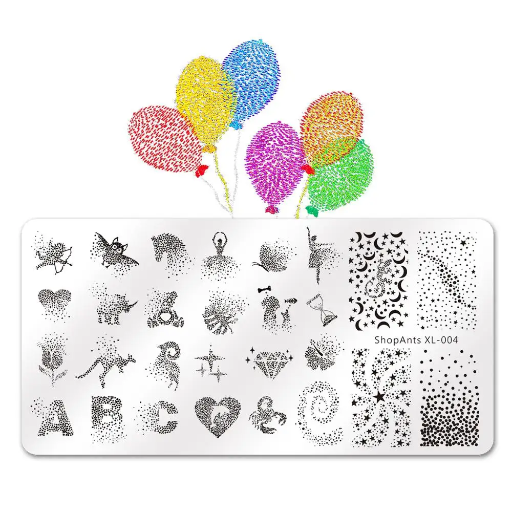 1pc ShopAnts 6*12cm Stamping Plates Animal Theme Polka Dot Pattern For Nail Art Stamping Plate XL-004
1pc ShopAnts 6*12cm Stamping Plates Animal Theme Polka Dot Pattern For Nail Art Stamping Plate XL-004