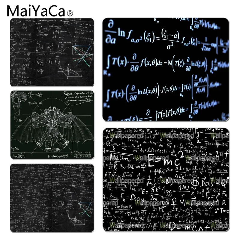 MaiYaCa Simple Design Blackboard Math Durable Rubber Mouse Mat Pad Size for 180*220*2mm and 250*290*2mm Mousepad
MaiYaCa Simple Design Blackboard Math Durable Rubber Mouse Mat Pad Size for 180*220*2mm and 250*290*2mm Mousepad