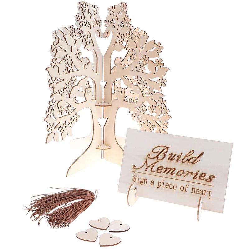 Wooden Hearts 3D Wedding Guest Book Tree for Wedding Party Decor Supplies Wedding Guest Signature Book Pendant Drop Ornaments
Wooden Hearts 3D Wedding Guest Book Tree for Wedding Party Decor Supplies Wedding Guest Signature Book Pendant Drop Ornaments