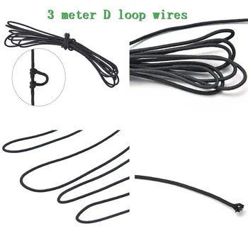 9ft(3 meter) Compound Bow D-Loop High Strength Wire String Nylon D Loop High Quality
9ft(3 meter) Compound Bow D-Loop High Strength Wire String Nylon D Loop High Quality