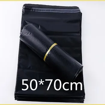 50*70cm Black Large Packing Bag Poly Mailers Plastic PE Material Mailing Envelop Bags Courier Mailing Bags
50*70cm Black Large Packing Bag Poly Mailers Plastic PE Material Mailing Envelop Bags Courier Mailing Bags
