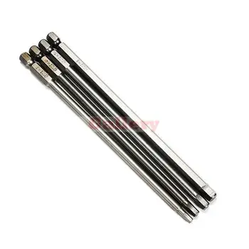 4 Pcs 150mm 3-6mm Hex Head Screwdriver Bits 1/4 Inch Magnetic Electric 3 1 Screwdriver
4 Pcs 150mm 3-6mm Hex Head Screwdriver Bits 1/4 Inch Magnetic Electric 3 1 Screwdriver