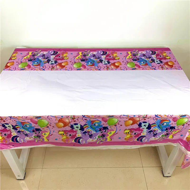 Hot Sale 1Pcs My Little Pony Cartoon 108*180cm Kids Boys Birthday Party Disposable Tablecover Baby Shower Tablecloth Supplies
Hot Sale 1Pcs My Little Pony Cartoon 108*180cm Kids Boys Birthday Party Disposable Tablecover Baby Shower Tablecloth Supplies