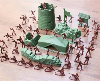 100PCS/lot Military Plastic Figurine Action Figure Green Red Toys 4CM Army Men Kid Toy Soldiers Hobbies For Boys Children Gifts 
100PCS/lot Military Plastic Figurine Action Figure Green Red Toys 4CM Army Men Kid Toy Soldiers Hobbies For Boys Children Gifts