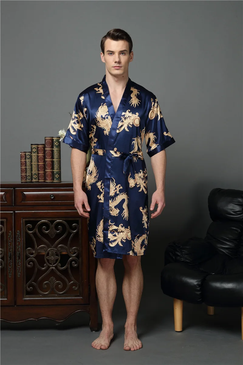 men's dragon robe
