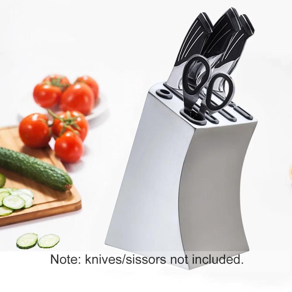 Stainless Steel Kitchen Knife Holder Organizer ABS Block Stand Storage Holder Shef Rack Kitchen Knife Accessories
Stainless Steel Kitchen Knife Holder Organizer ABS Block Stand Storage Holder Shef Rack Kitchen Knife Accessories
