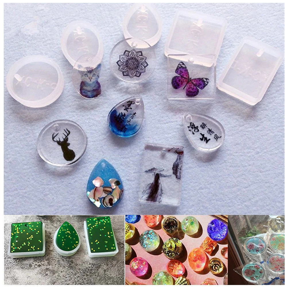 HOT 5Pcs/Set Water Drop Shape Silicone Mold For Resin Forms Crystal Diamond Bracelet Pendant Jewelry Doming Mould Resin Casting
HOT 5Pcs/Set Water Drop Shape Silicone Mold For Resin Forms Crystal Diamond Bracelet Pendant Jewelry Doming Mould Resin Casting