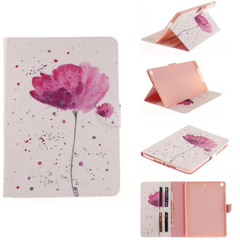 Wallet Case For ipad 9.7 2018 2017 Model A1822 A1893 9.7inch Smart Cover Fashion Girl Owl Butterfly Flower Flip Stand Skin Funda
Wallet Case For ipad 9.7 2018 2017 Model A1822 A1893 9.7inch Smart Cover Fashion Girl Owl Butterfly Flower Flip Stand Skin Funda