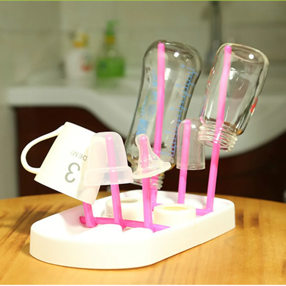 New Baby Bottle Dryer Rack Kitchen Removable Drainer Storage Cleaning Drying Racks Shelf Feeding Holder Tools
New Baby Bottle Dryer Rack Kitchen Removable Drainer Storage Cleaning Drying Racks Shelf Feeding Holder Tools
